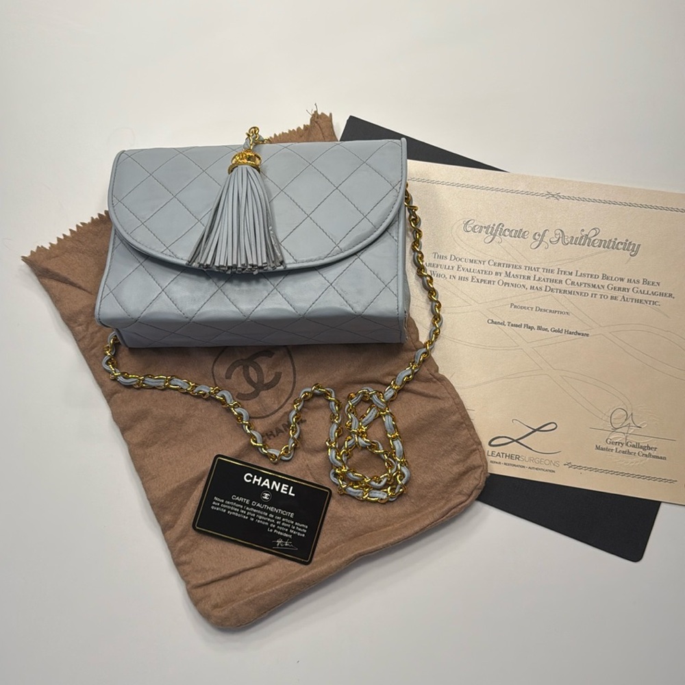 Vintage Chanel Tassel Flap